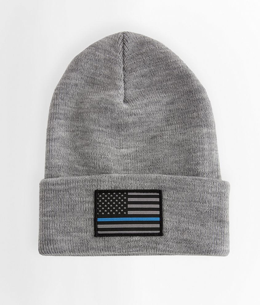 Howitzer Protect Blue Beanie front view