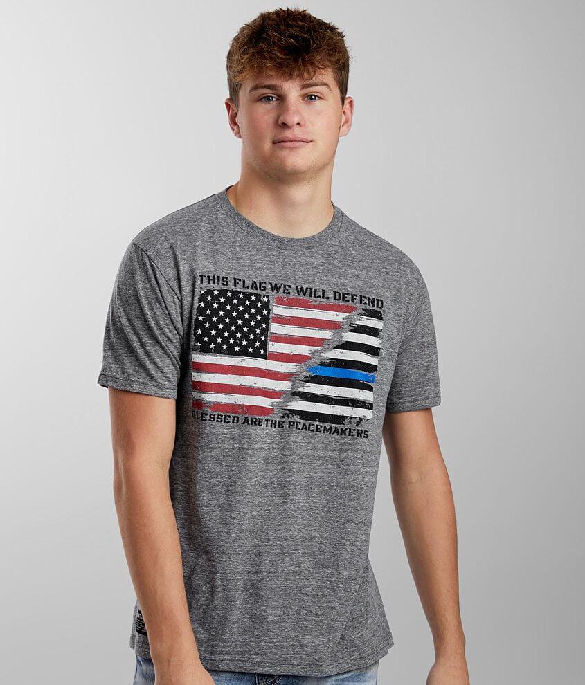 Howitzer Blessed Flag T-Shirt front view