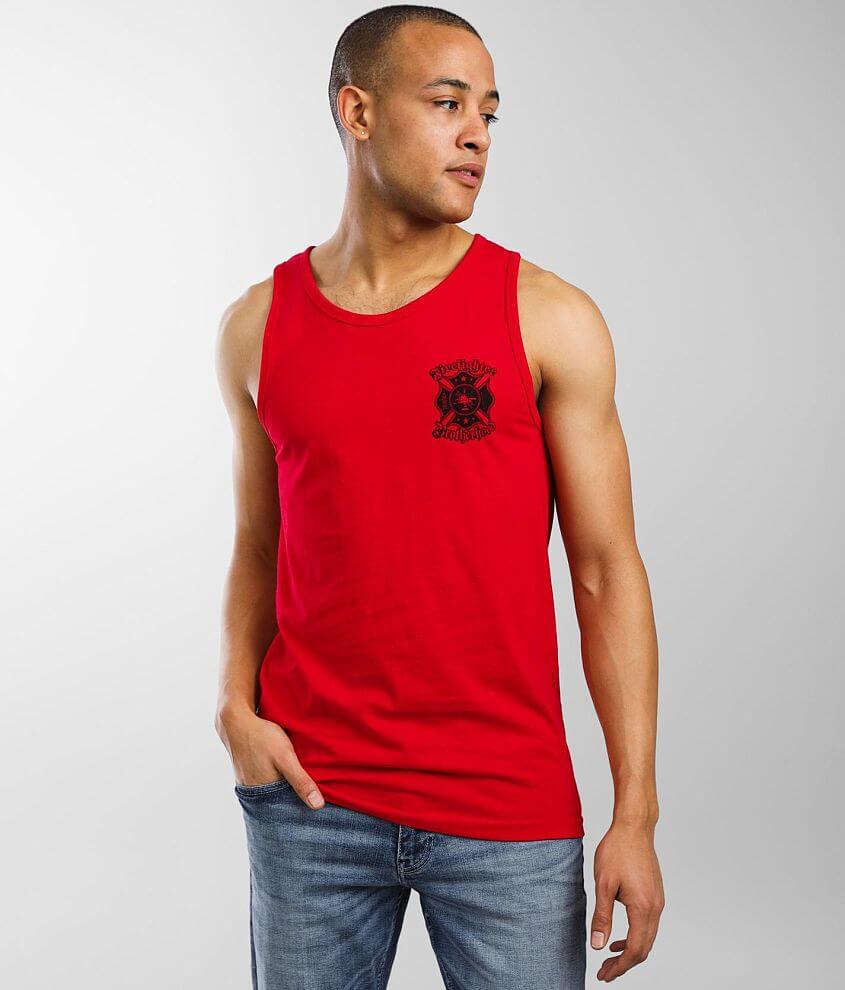 Howitzer Fire Crest Tank Top front view