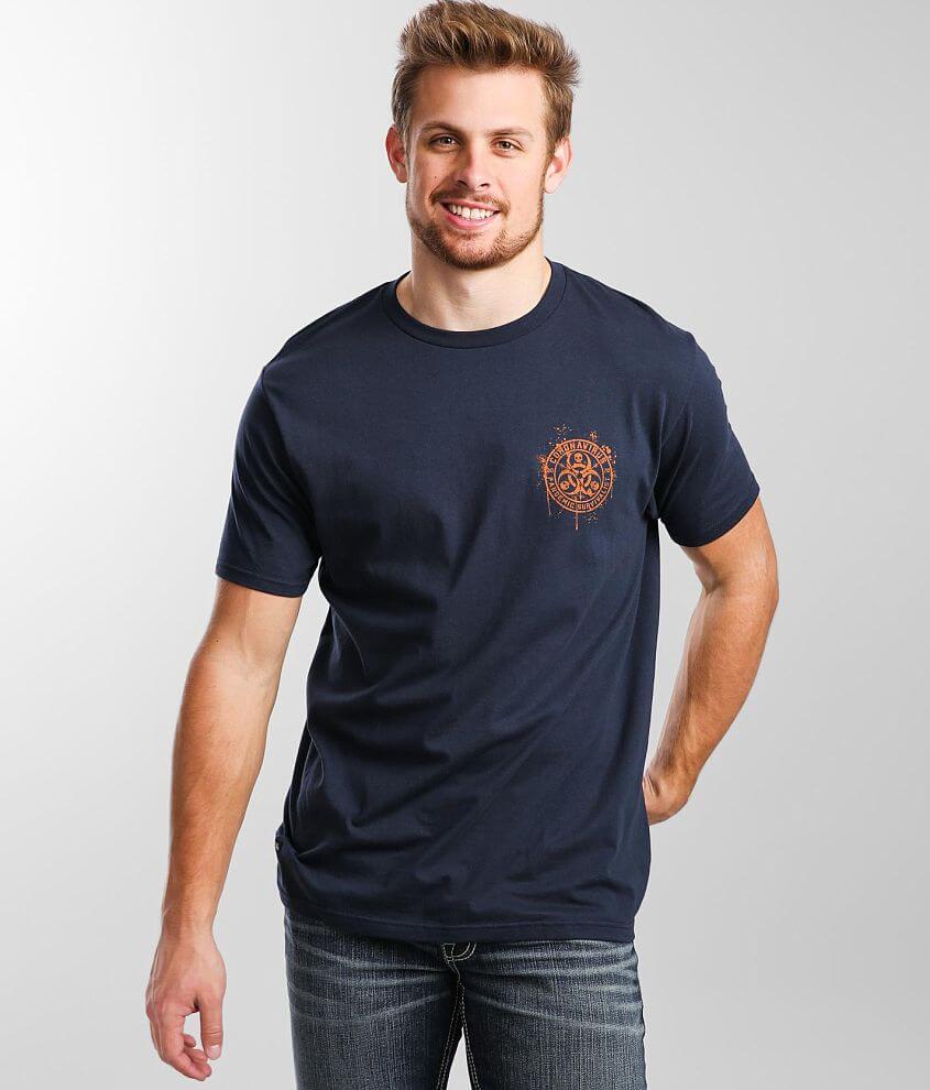 Howitzer Survivalist T-Shirt - Men's T-Shirts in Navy | Buckle