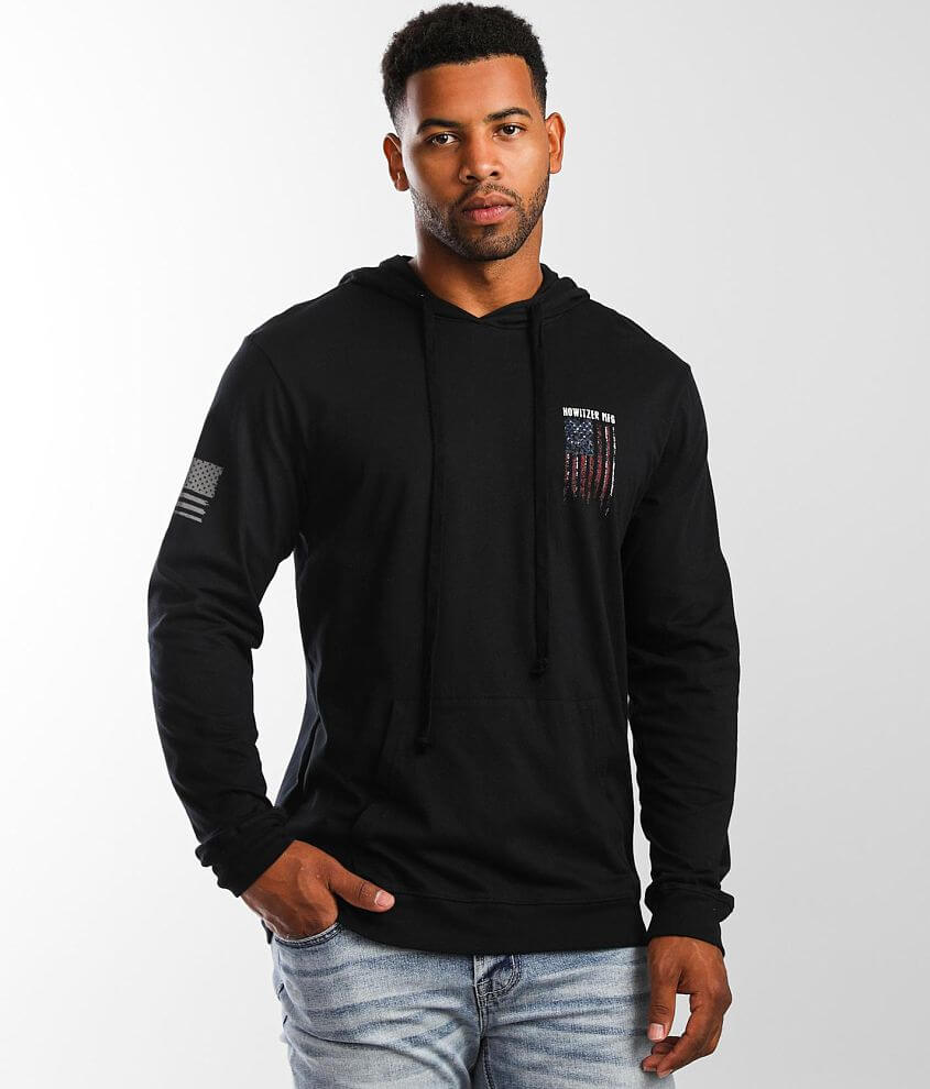 Howitzer Tread Bold Hoodie - Men's Sweatshirts in Black | Buckle