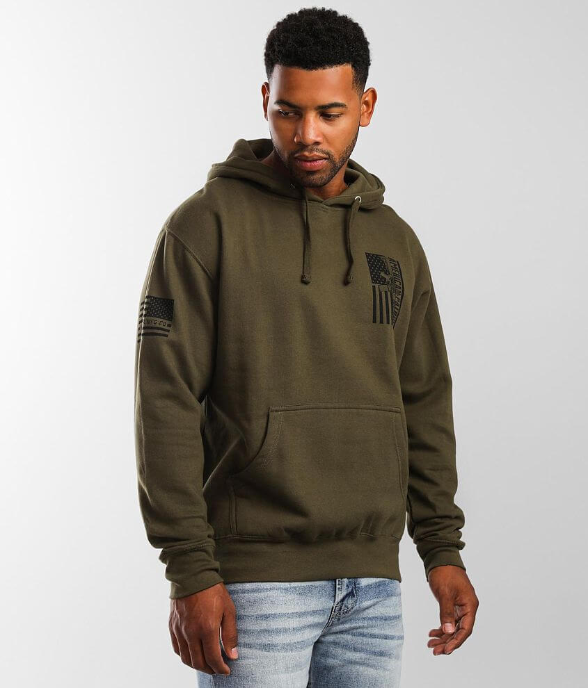 Military clearance green sweatshirts