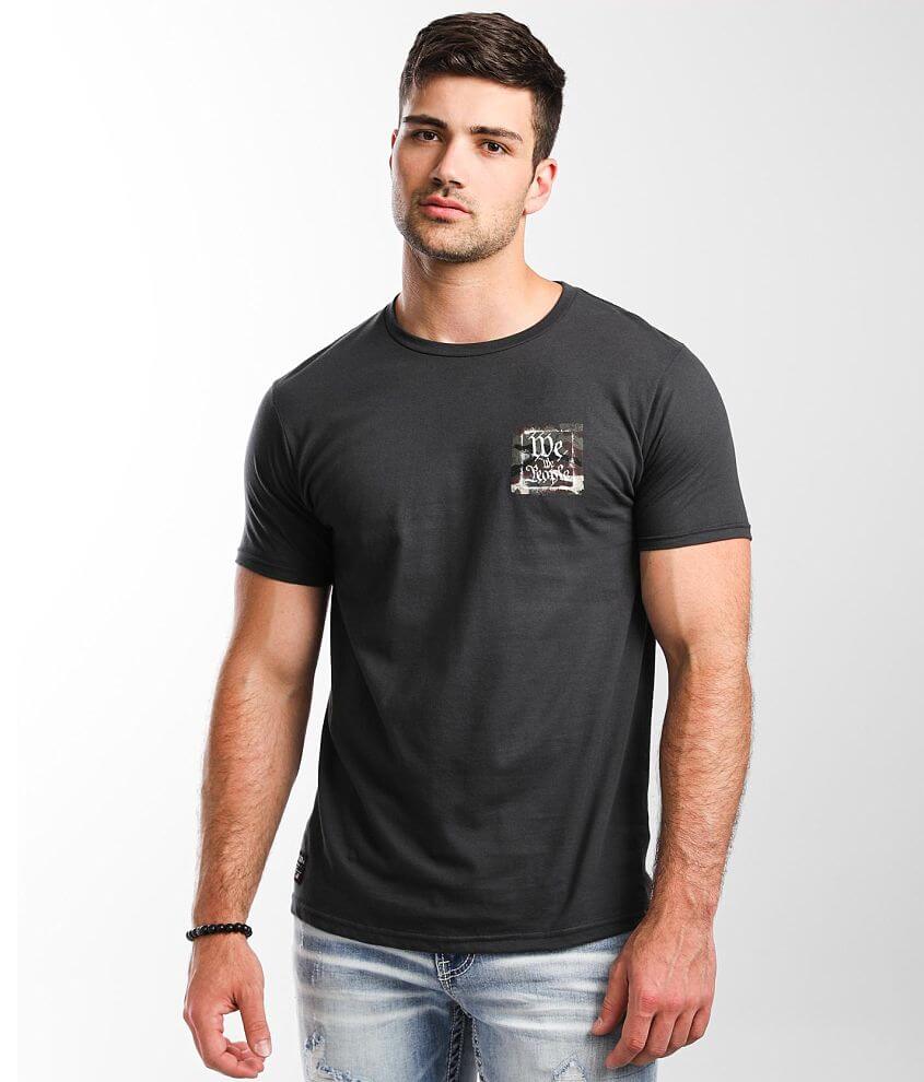 Howitzer We The People T-Shirt - Men's T-Shirts in Vintage Black | Buckle