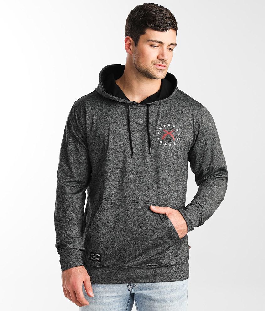 Howitzer Red White & Blue Hoodie - Men's Sweatshirts in Black | Buckle