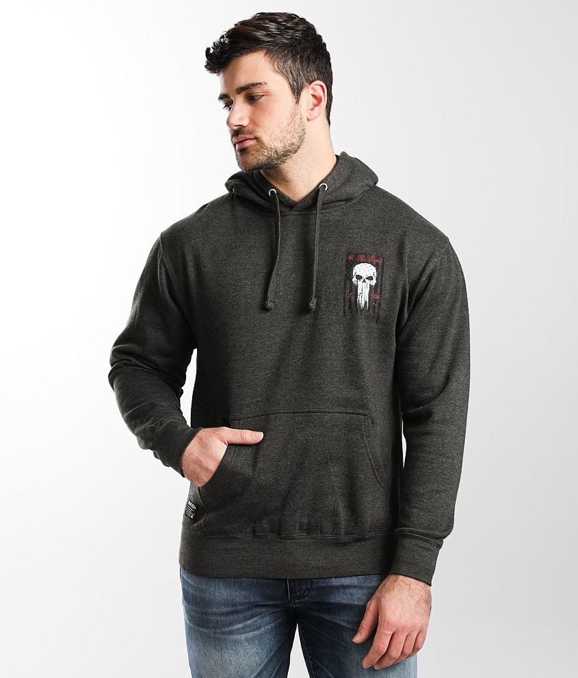 Howitzer Infringed Flag Hooded Sweatshirt front view