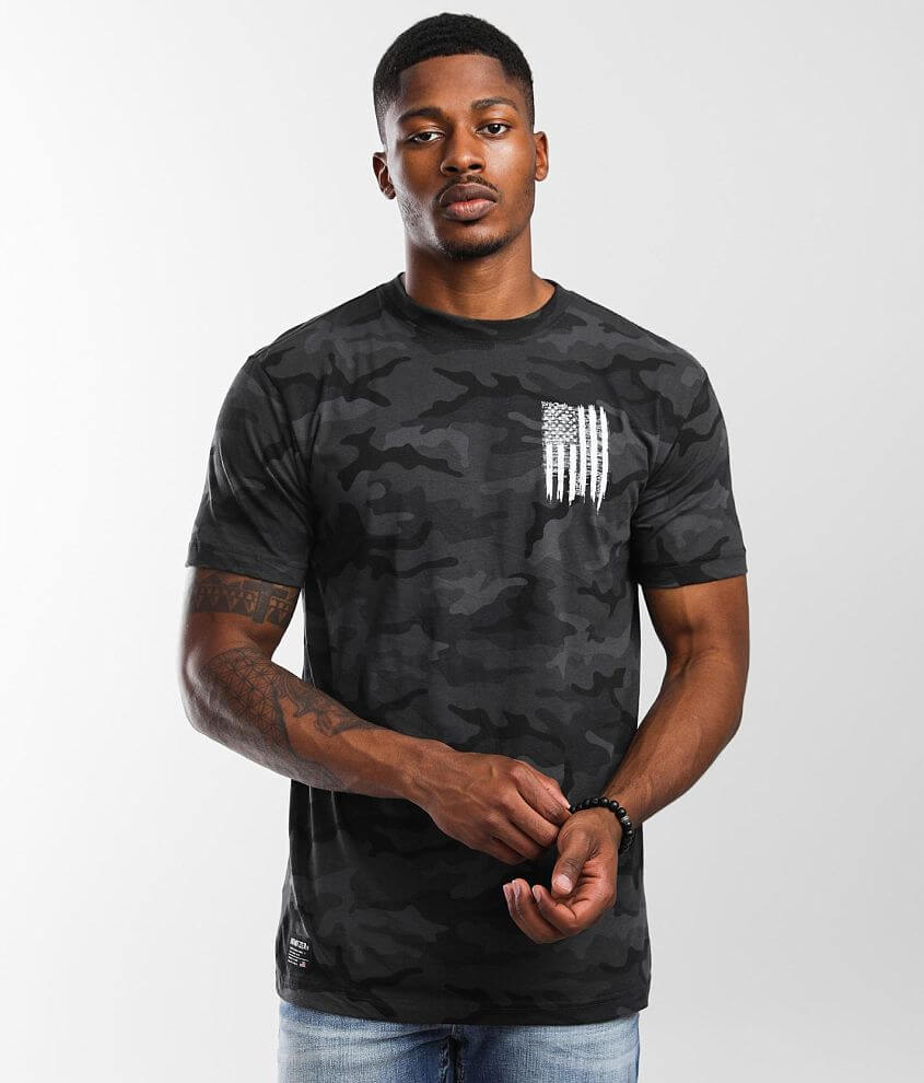 Howitzer We The People T-shirt - Men's T-shirts In Black Camo 