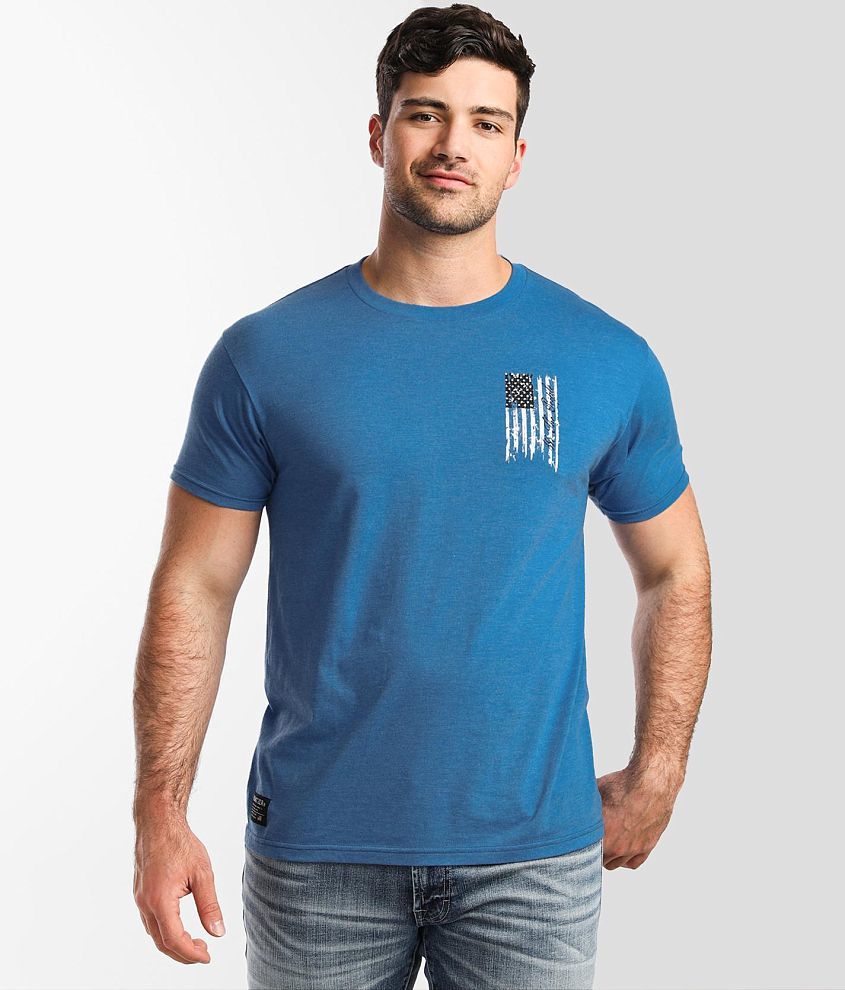 Howitzer Freedom Scribe T-Shirt - Men's T-Shirts in Electric Blue ...