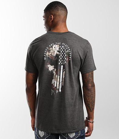 Howitzer Blessed Peacemakers T-Shirt back view