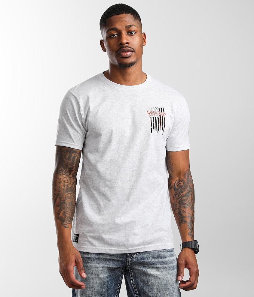 Howitzer Wrapped T-Shirt - Men's T-Shirts in Ash | Buckle