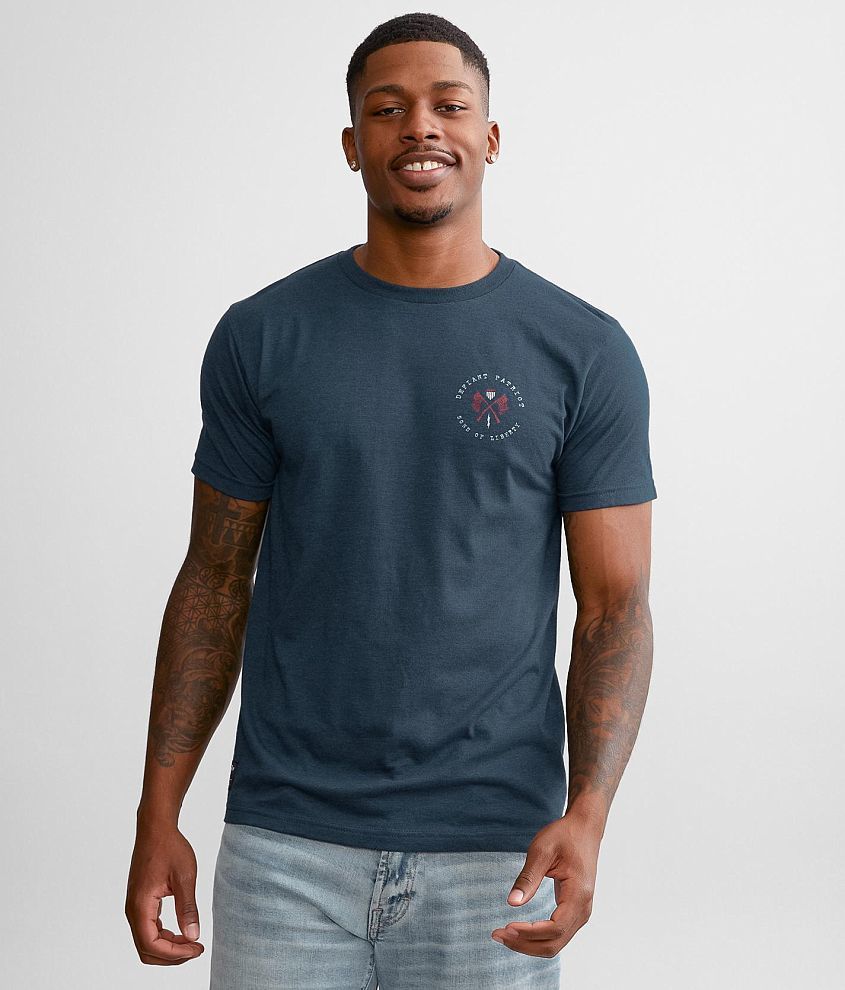 Howitzer Sons Of Patriots T-Shirt - Men's T-Shirts in Denim Black Heather