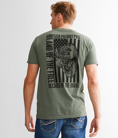 Howitzer Land Of The Free T-Shirt BACK
