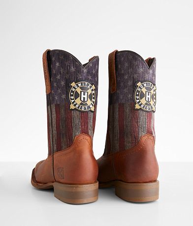 Howitzer Freedom Flag Leather Cowboy Boot MISC_DETAIL_2