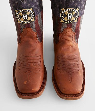 Howitzer Freedom Flag Leather Cowboy Boot MISC_DETAIL_3