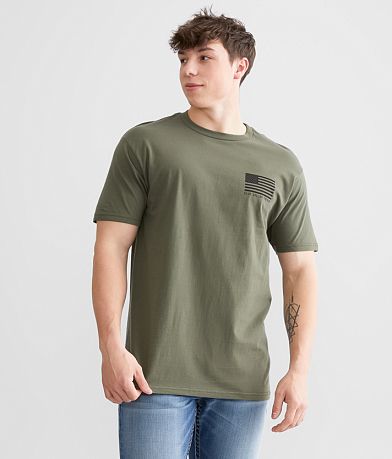 Howitzer Blue Collar Unite T-Shirt full left side view