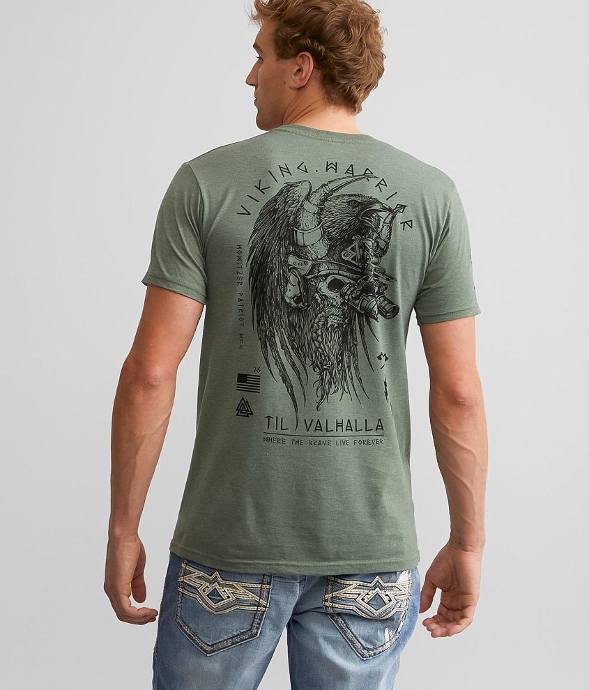 Howitzer Viking Crow T-Shirt front view