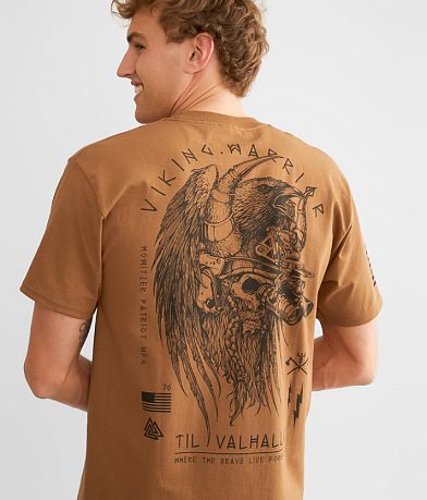 Howitzer Viking Crow T-Shirt back view