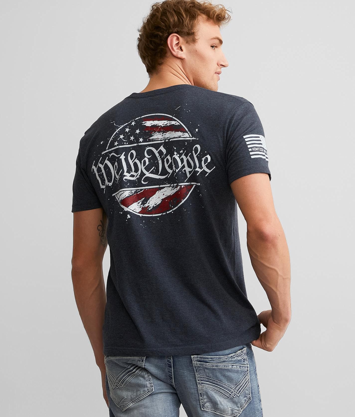 Howitzer We The People T-Shirt - Men's T-Shirts in Midnight Blue | Buckle