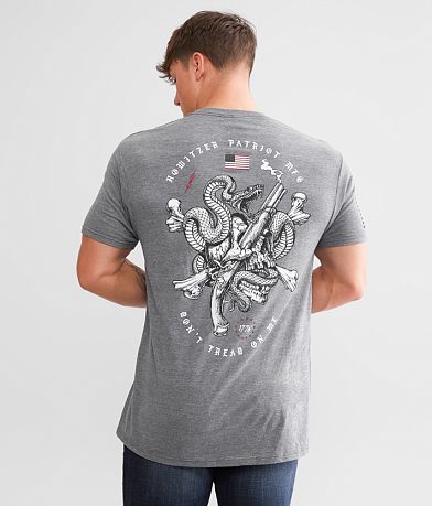 Howitzer Sons Of Patriots T-Shirt - Men's T-Shirts in Denim Black Heather