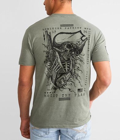 Howitzer Hoist The Flag T-Shirt back view