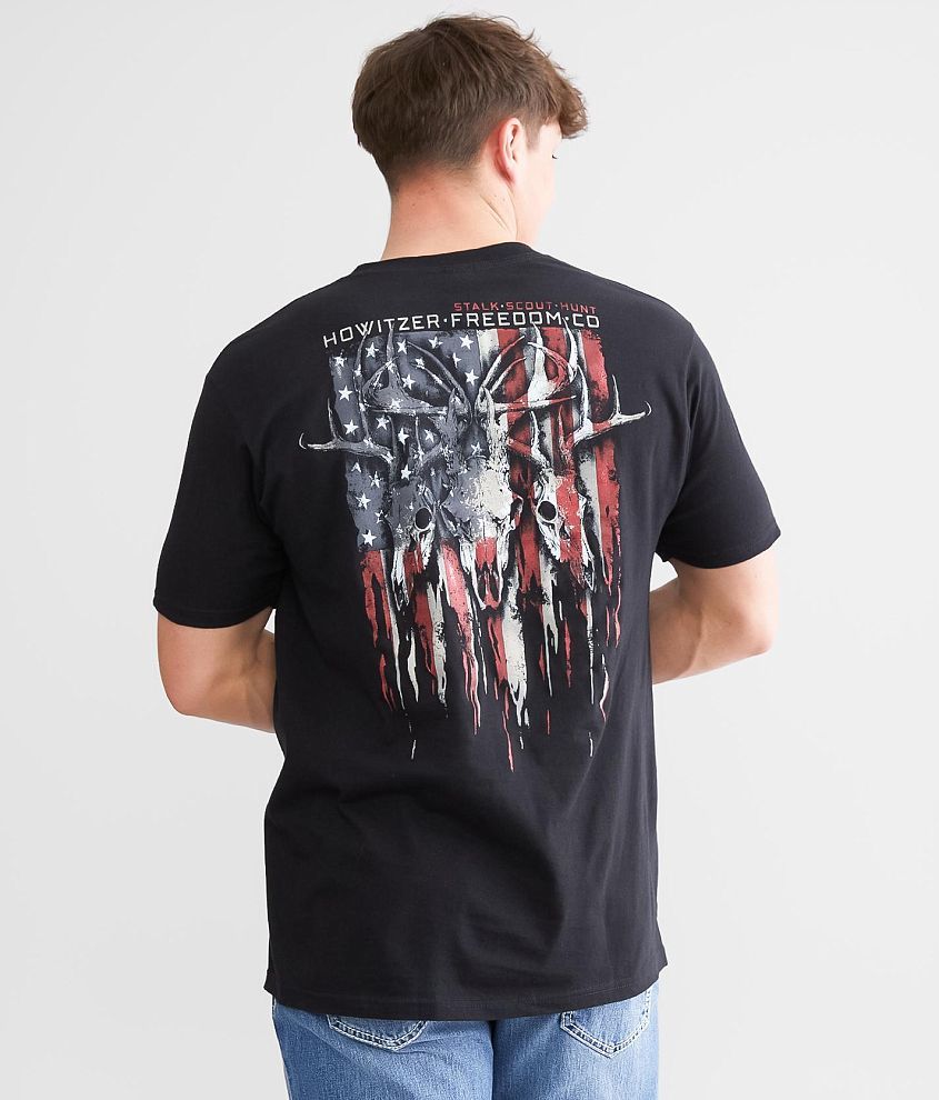 Howitzer Patriot Hunt T-Shirt front view