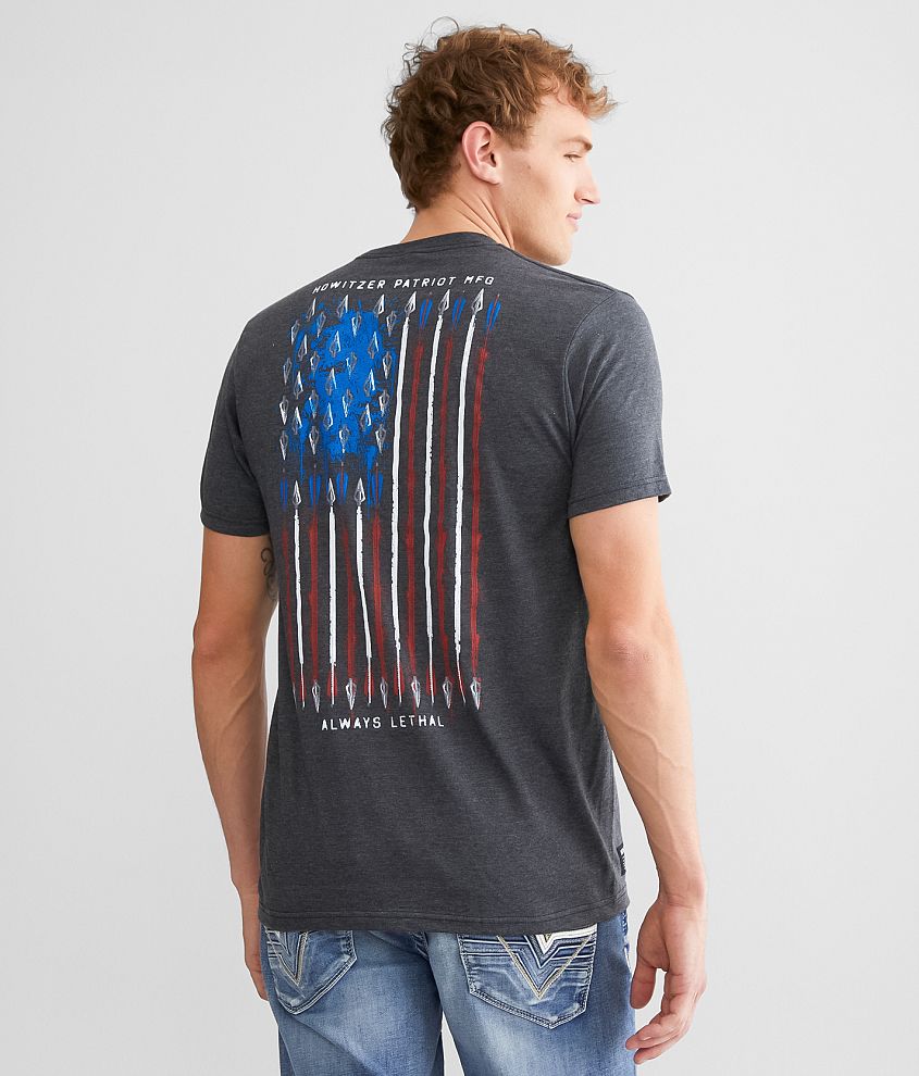 Howitzer Arrow Flag T-Shirt front view