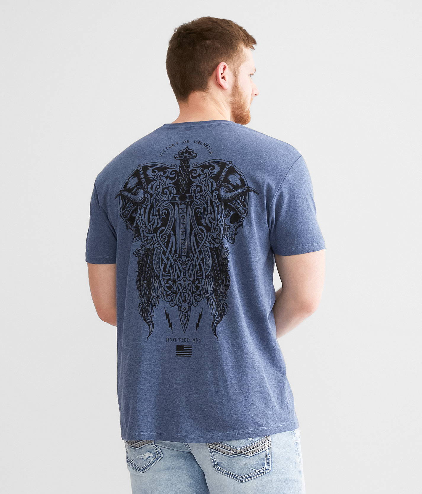 Howitzer Viking Honor T-Shirt - Men's T-Shirts in Chambray | Buckle