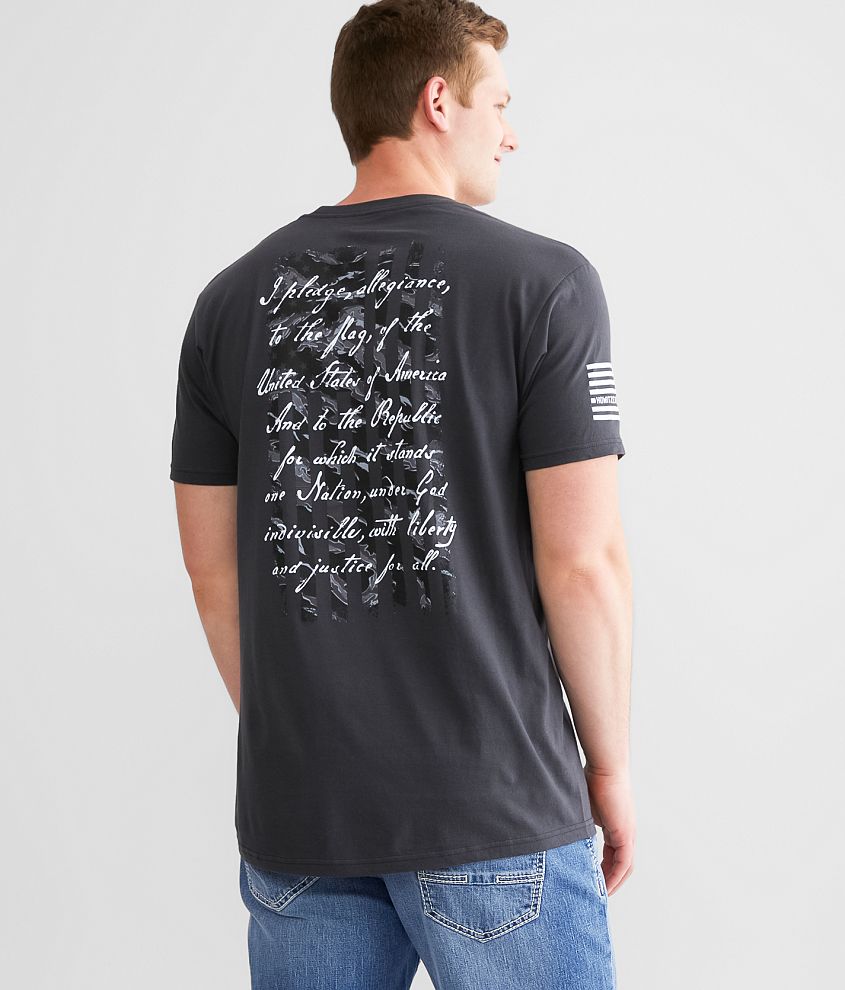 Howitzer Allegiance Flag T-Shirt front view