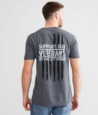 Howitzer Support Our Veterans T-Shirt BACK