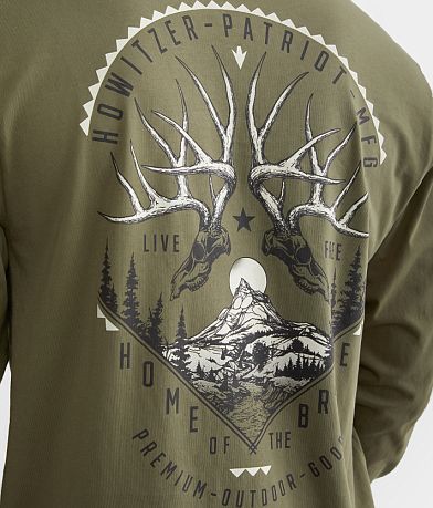 Howitzer Brave Horn T-Shirt BACK