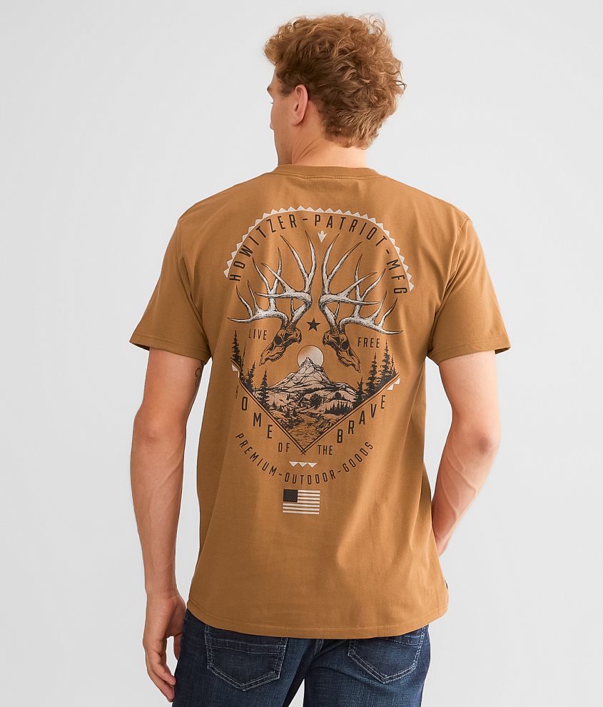 Howitzer Brave Horn T-Shirt front view