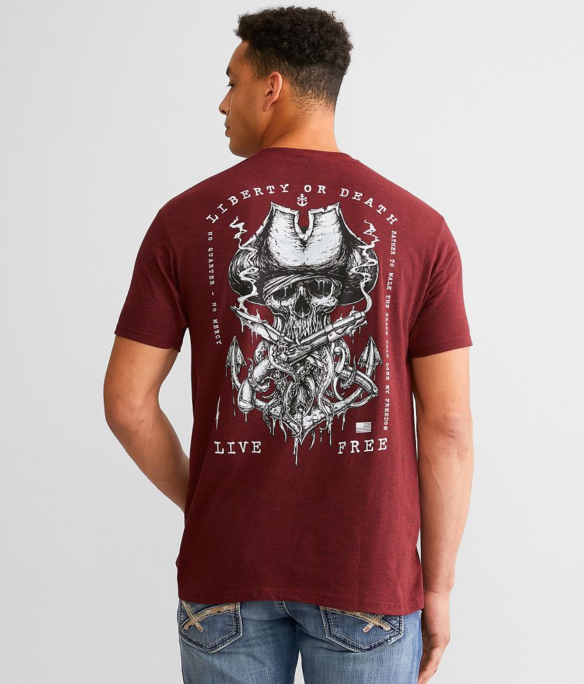 Howitzer Pirates Liberty T-Shirt front view