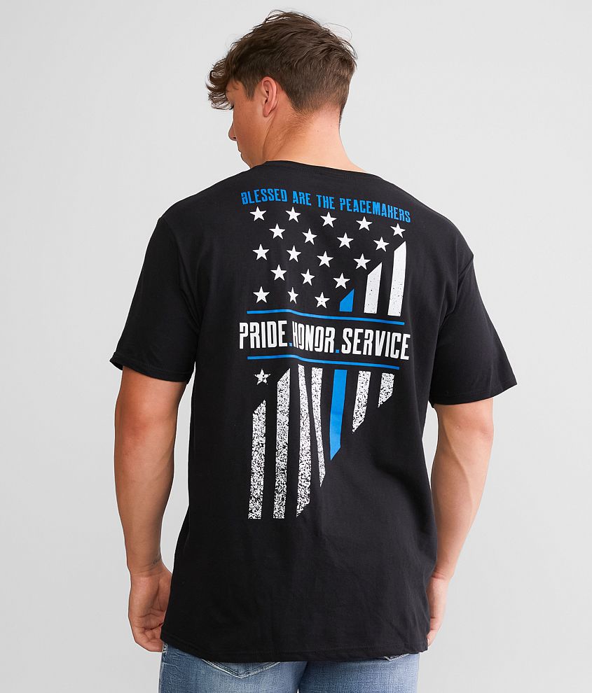 Howitzer Pride Honor Service T-Shirt front view