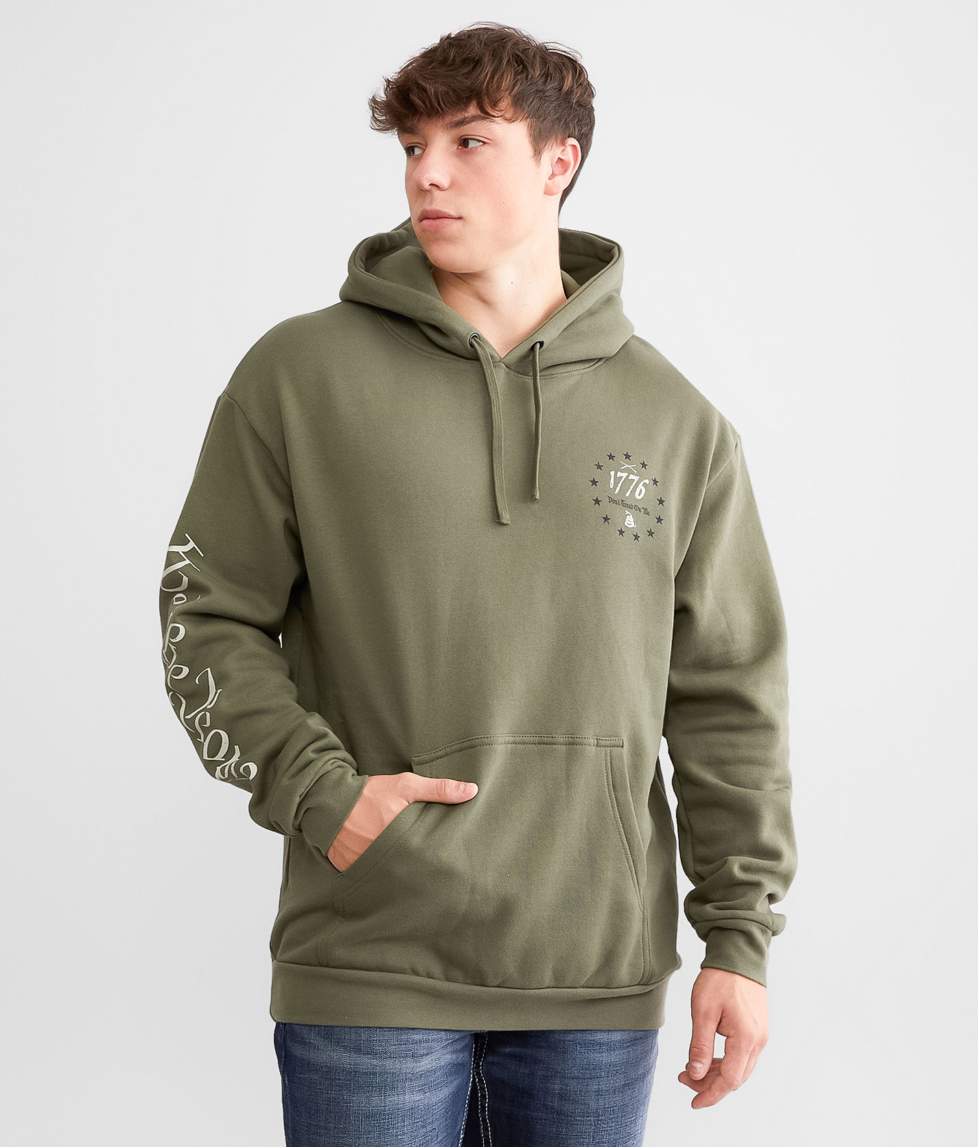 Howitzer Don't Tread Hooded Sweatshirt Men's Sweatshirts in