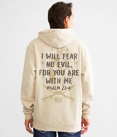 Howitzer Fear No Evil Hooded Sweatshirt back view