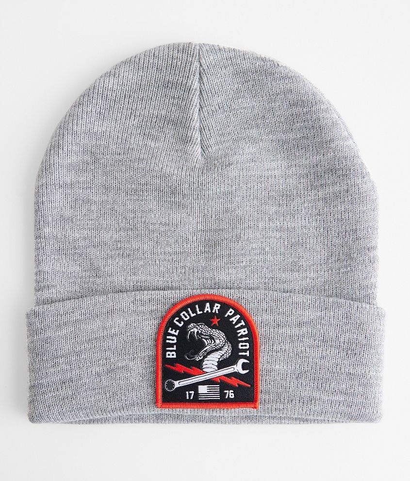 Howitzer Blue Collar Patriot Beanie front view