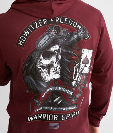 Howitzer Freedom Hoodie back view