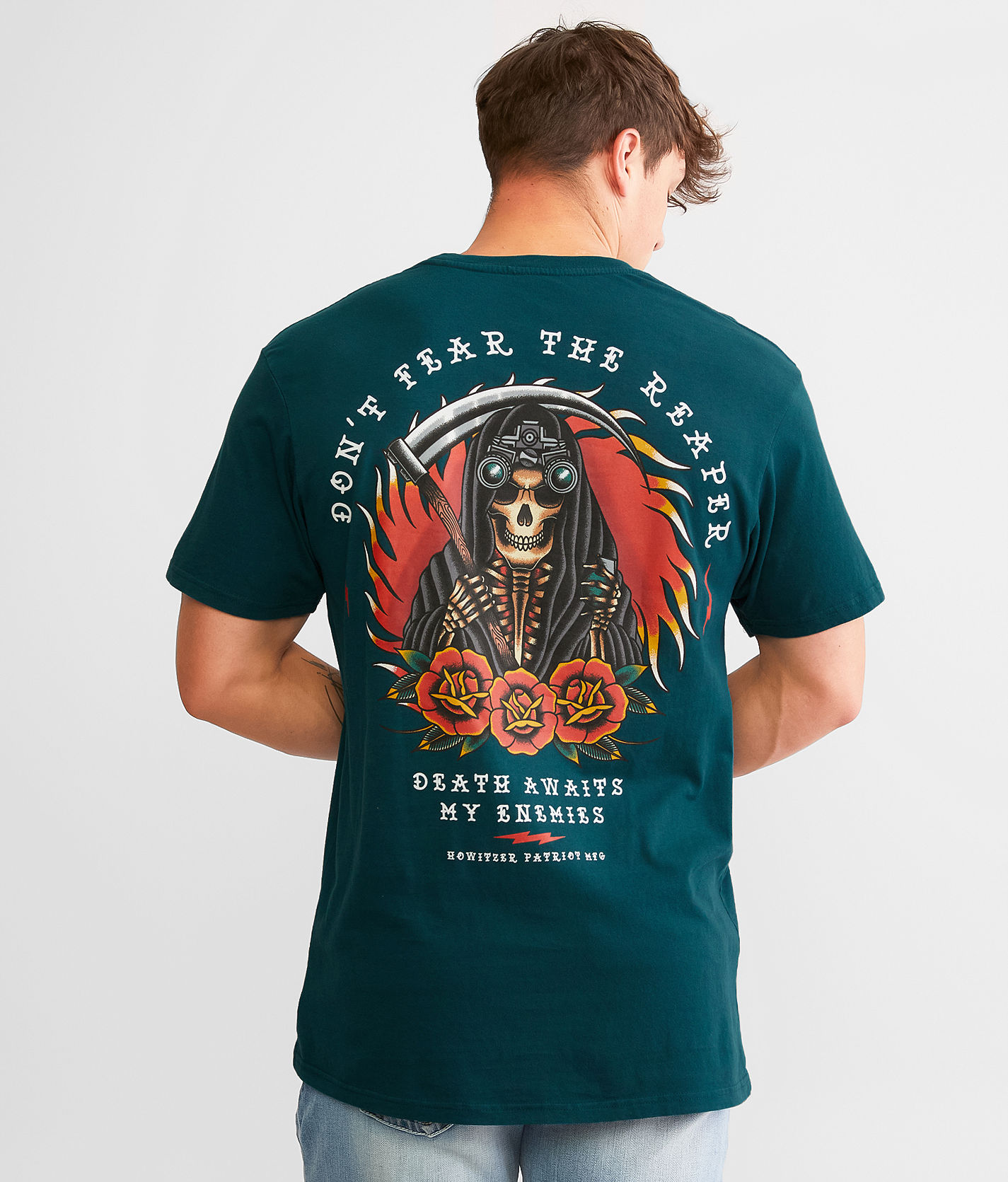 Howitzer Reaper T-Shirt - Men's T-Shirts in Sea Moss | Buckle