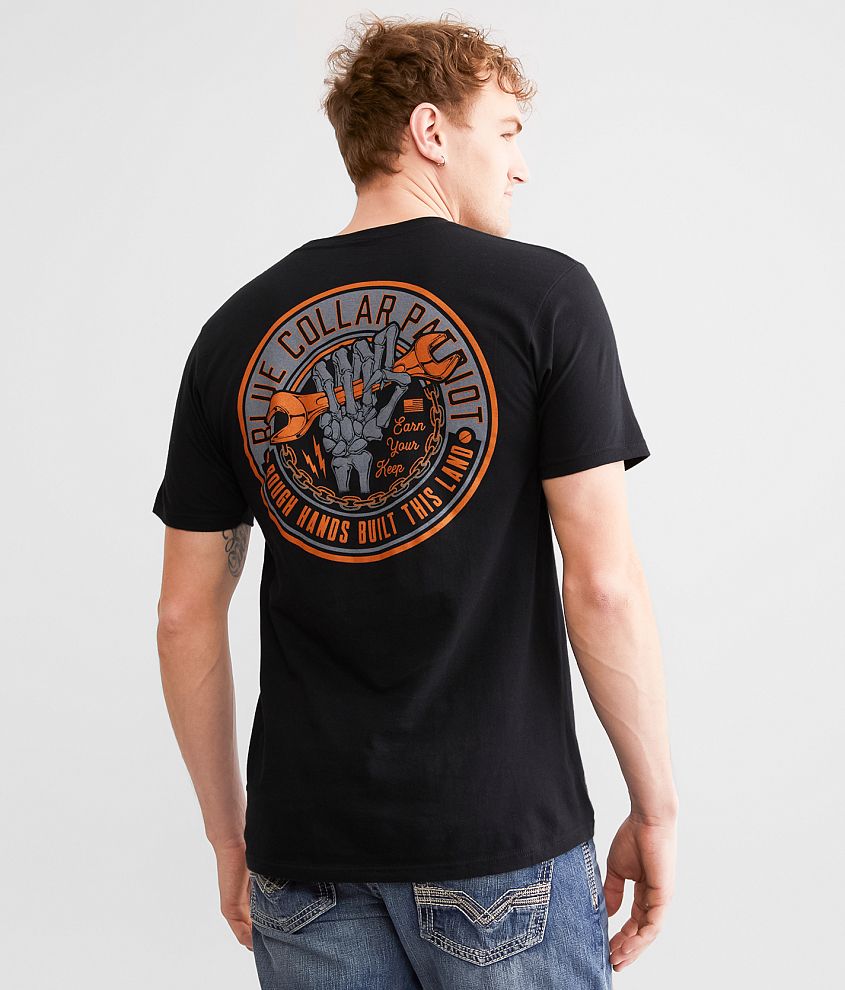 Howitzer Rough Hands T-Shirt - Men's T-Shirts in Black | Buckle
