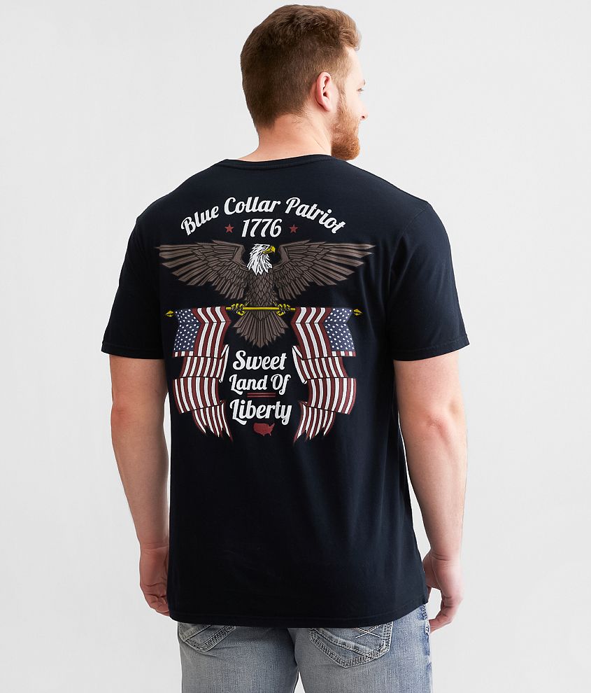 Howitzer Blue Collar Eagle T-Shirt
