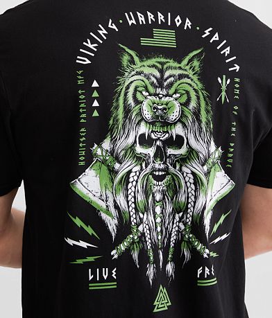 Howitzer Viking Axe T-Shirt BACK