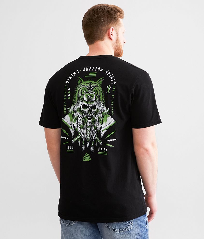 Howitzer Viking Axe T-Shirt - Men's T-Shirts in Black | Buckle