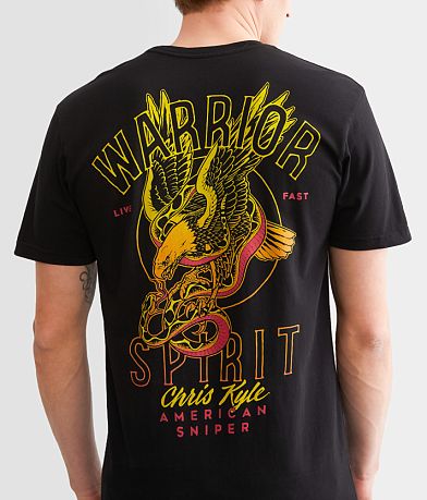 Howitzer Chris Kyle Warrior Eagle T-Shirt BACK