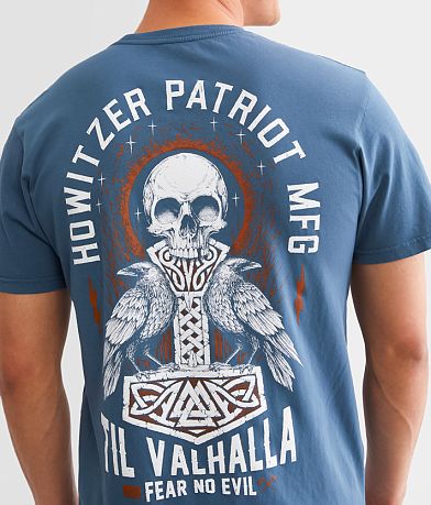 Howitzer Til Valhalla T-Shirt BACK