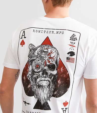 Howitzer Ace Card T-Shirt BACK