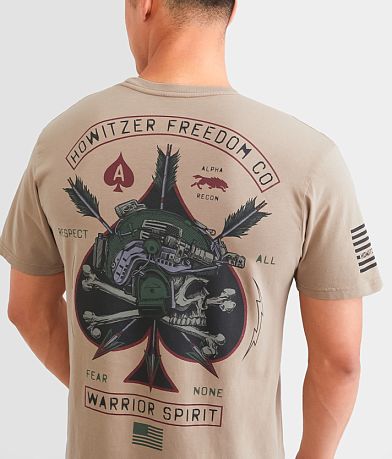 Howitzer Fear None T-Shirt back view