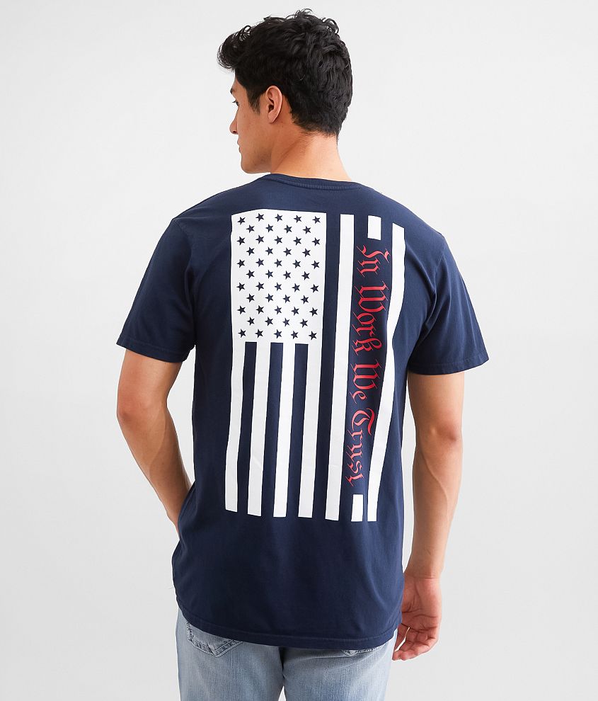 Howitzer Blue Collar Patriot T-Shirt