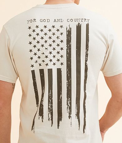 Howitzer God &amp; Country T-Shirt back view