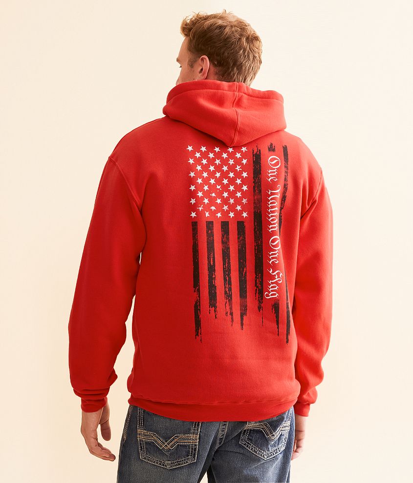 Howitzer One Nation Hooded Sweatshirt front view