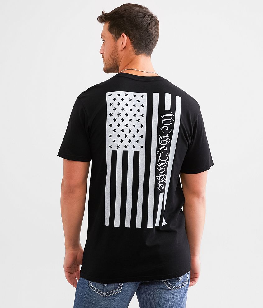 Howitzer Blue Collar Patriot T-Shirt front view