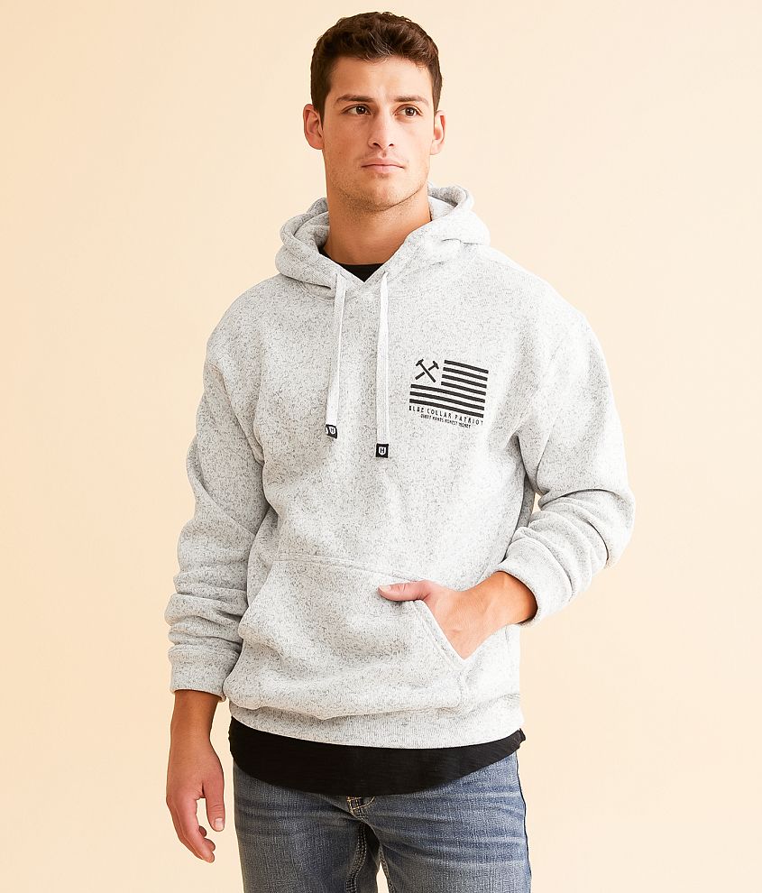 Howitzer Worker Flag Hooded Sweatshirt front view